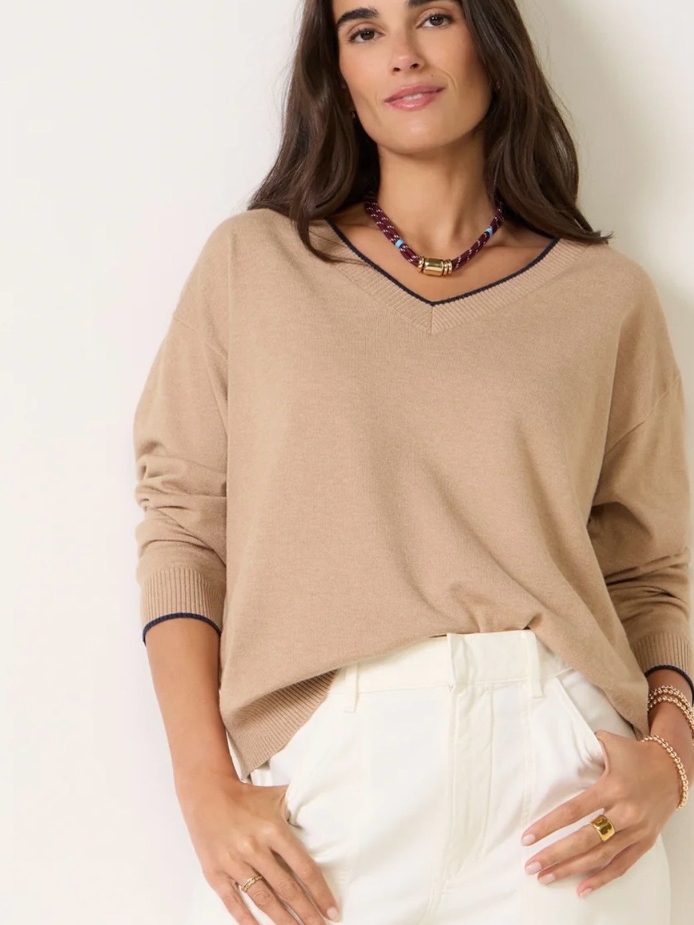 Good American vneck sweater